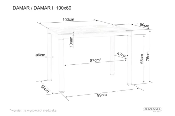 Маса Damar в цвят дърво - Image 2
