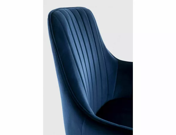 Стол Apple Velvet в цвят бордо - Image 3