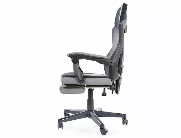 Офисен въртящ се фотьойл Q-939 черен - Image 4