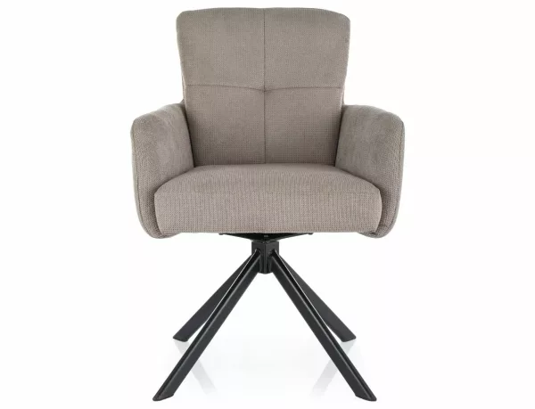Стол Basil Vardo в цвят бордо - Image 3