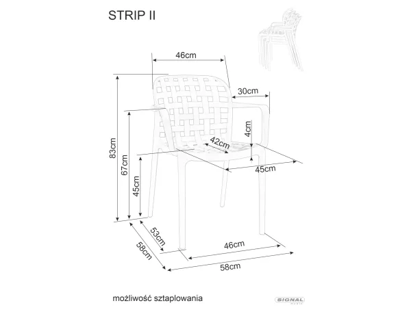 Стол Strip II в черно - Image 6