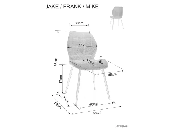 Стол Frank Nea в черно - Image 3