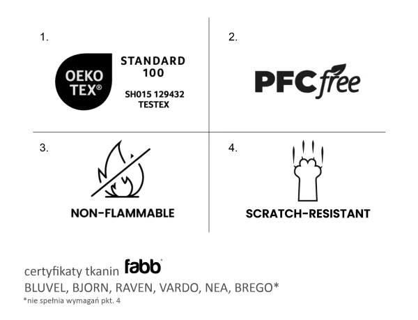 Стол Fig от велур, цвят бордо - Image 4