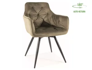 Стол Mango Velvet в цвят манго