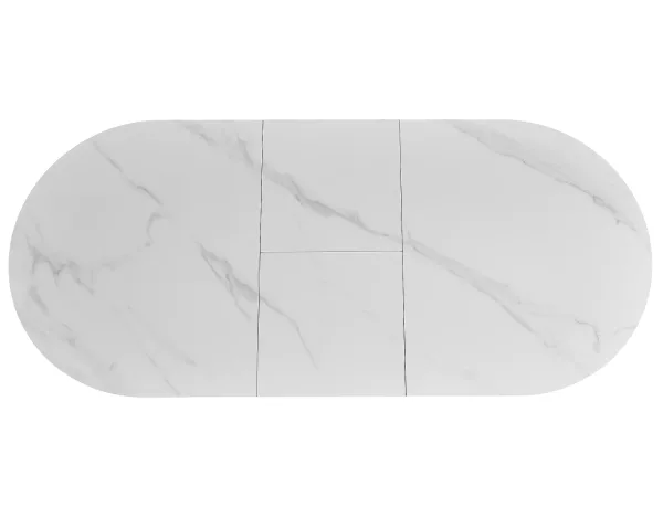 Трапезна маса Gaston Ceramic 140 бяла - Image 3