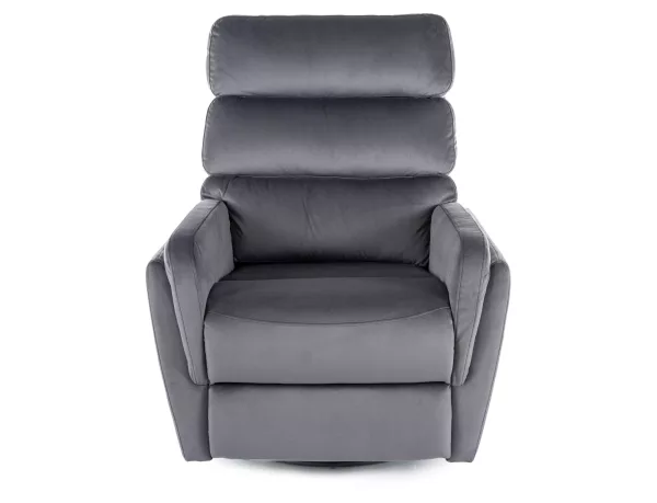 Разтегателен фотьойл Argos Velvet розов - Image 2