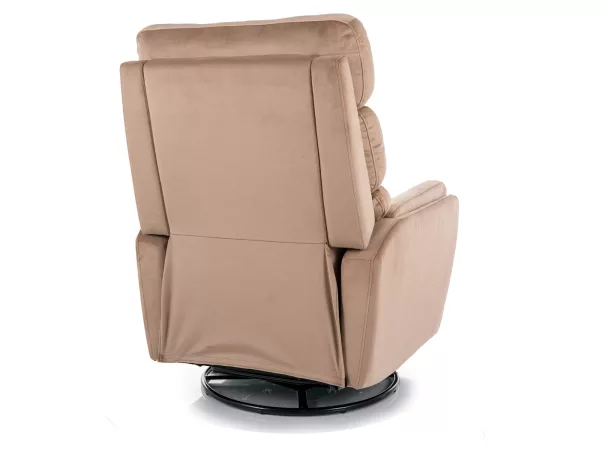 Разтегателен фотьойл Argos Velvet розов - Image 4