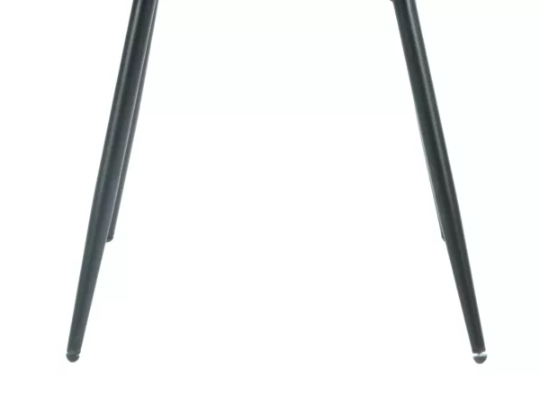 Стол Jake от велур, цвят бордо - Image 6