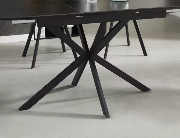 Трапезна маса Gaston Ceramic 140 бяла - Image 4