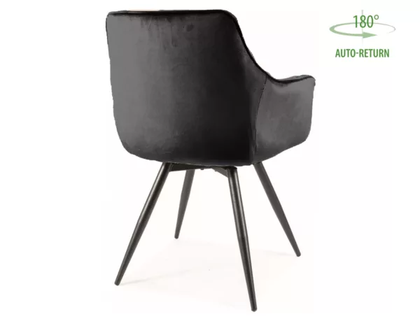 Стол Mango Velvet в цвят манго - Image 7