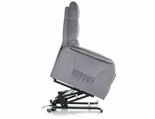 Разтегателен фотьойл Jupiter M Velvet розов - Image 3