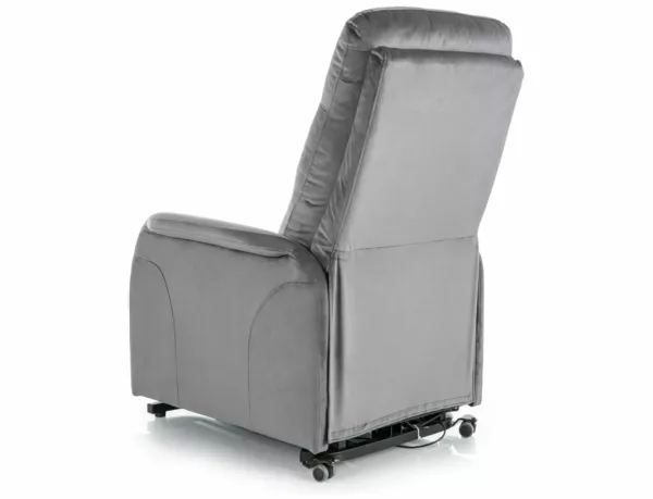 Разтегателен фотьойл Jupiter M Velvet розов - Image 5