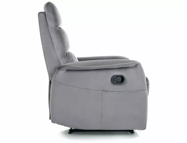 Разтегателен фотьойл Solon M Velvet розов - Image 4