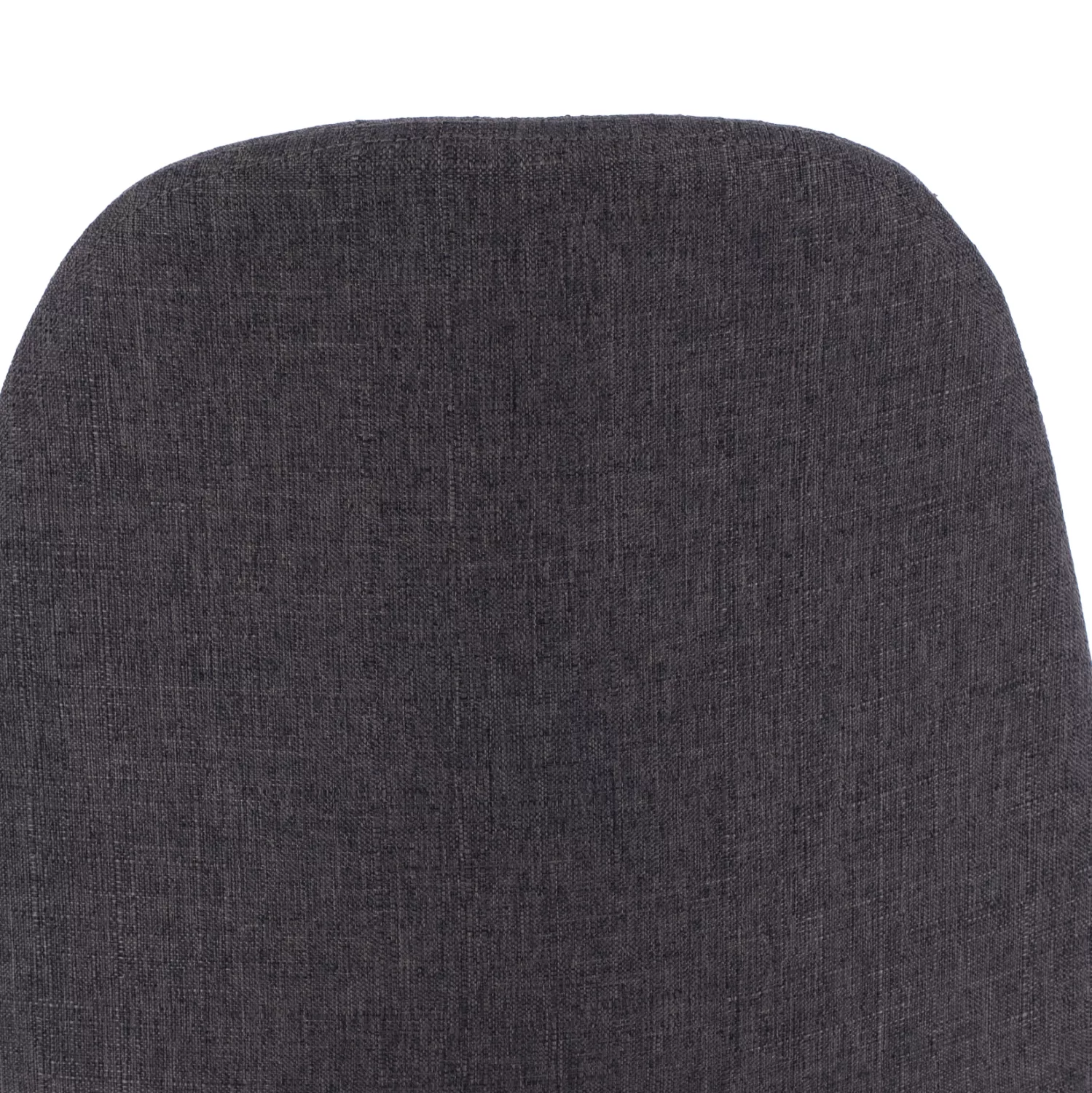 Елегантен трапезен стол с метални крака Leonardo/Леонардо 43,5x59x84 см - Тъмносив плат - Image 10